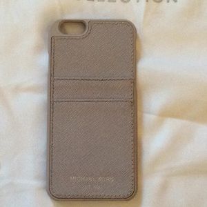 Michael kors light purple/gray phone case
